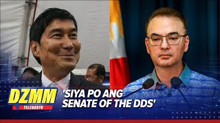 Tulfo pinatulan ang sinabi ni Cayetano na 'Senate of Malacañang' ang Gatchalian bloc