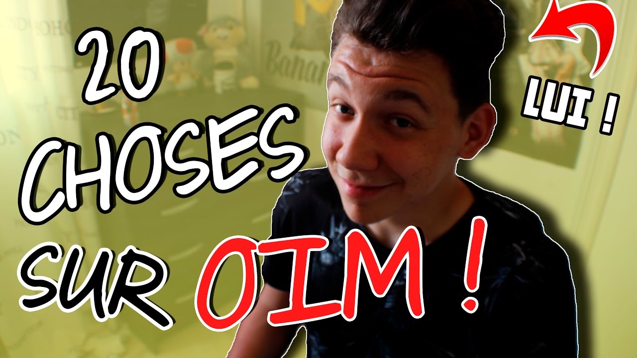 20 Chose Sur Moi En Espagnol