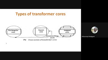 Design of transformer core  By Dr Basavaraj Madiggond