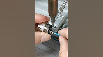 automatic soldering iron review. #satisfying #howtosoldering #diyelectronics