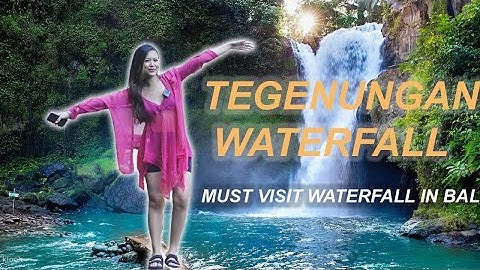 Tegenungan Waterfall Bali Tourist Destination | Most Visited Waterfall In Gianyar !