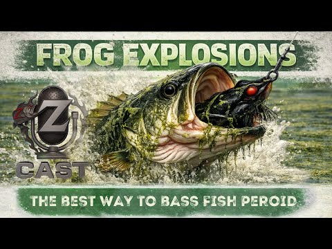 Z CAST #1 Frog Explosions - The Best Way to Bass Fish