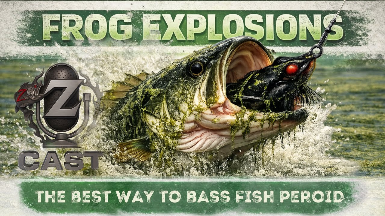 Z CAST Frog Explosions — Лучший способ ловить окуня.