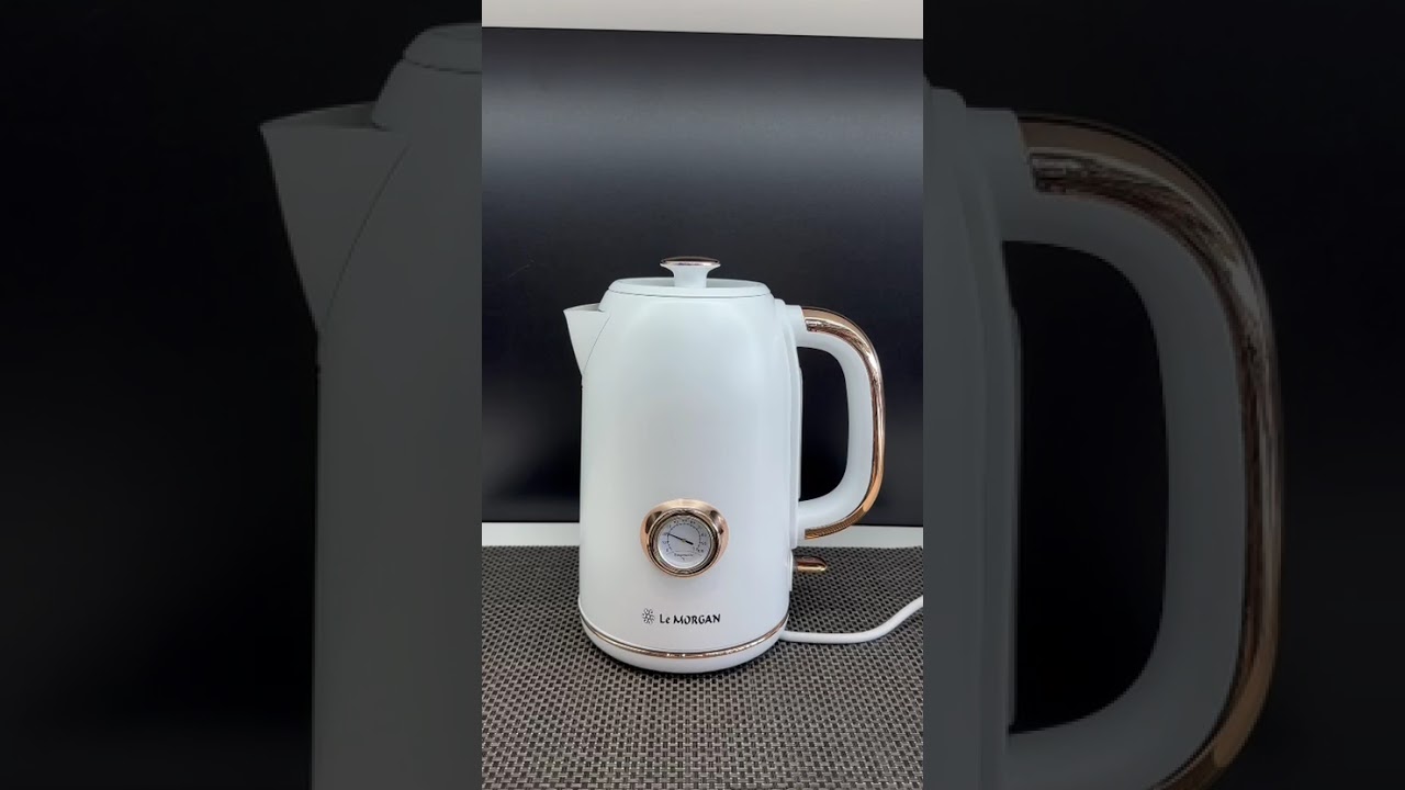 Kettle – White & Rose Gold - YouTube