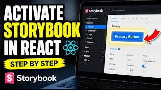 How to activate Storybook for testing UI states in React - Step By Step