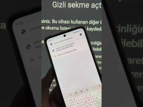 Video: Telefonumda gizli mod nedir?