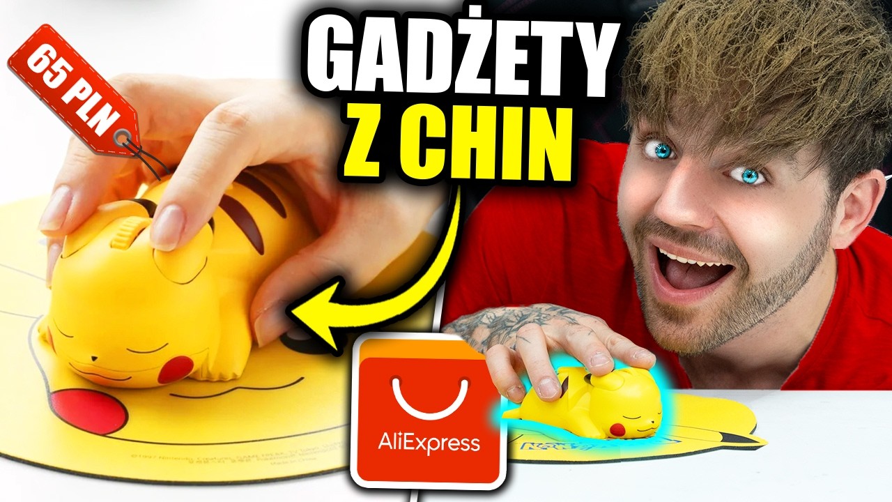Najlepsze GADŻETY POKEMON z Chin!