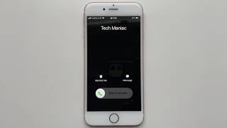 APPLE IPHONE 6S VIBRATION ONLY INCOMING CALL