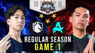 TEAM LIQUID PH vs AURORA PH 🔥 GAME 1 | MPL PH SEASON 18 | REGULAR SEASON screenshot 1