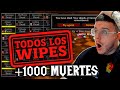 LOS WIPES MÁS BRUTALES DE LA HISTORIA DE WOW HARDCORE 🪦 RAIDS ENTERAS FUERA 🪦+1000🪦| MUCHAMIEL