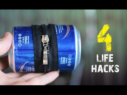 4 Amazing Life Hacks With Aluminium Can