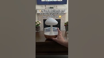 Sleep Better with Rain and Mist from a Cloud Humidifier