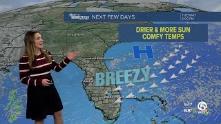 WPTV First Alert Weather forecast for Morning of Tuesday, Dec. 16, 2025