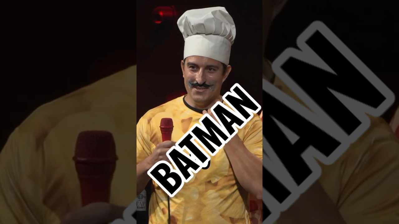 I’m Batman. #killtony #tonypepperoni #goldenticket #batman #comedy