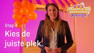 Stap 4 Kies De Juiste Plek Kraampje Van Koophandel