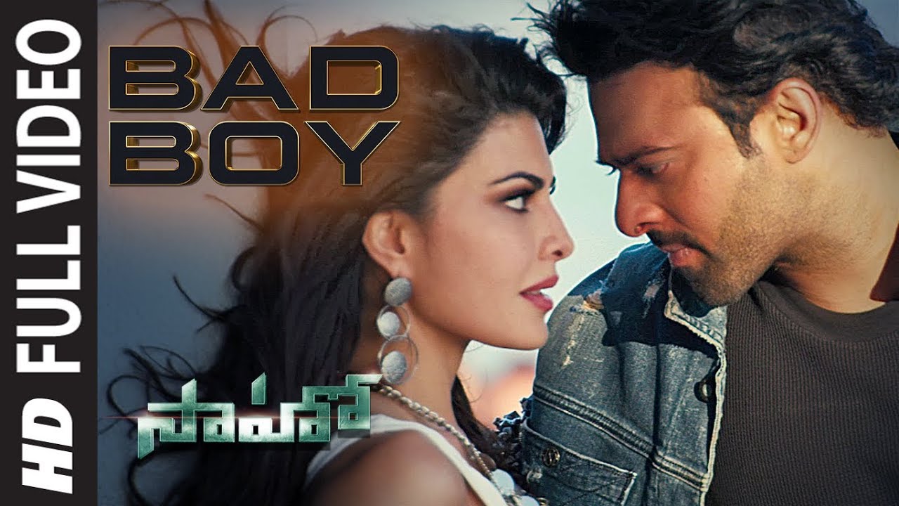 Saaho Bad Boy Full Video Song  Prabhas Jacqueline Fernandez  Badshah Neeti Mohan