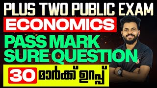 Plus Two Public Exam Economics | Pass Mark Sure Question | 30 Mark ഉറപ്പ് | Eduport