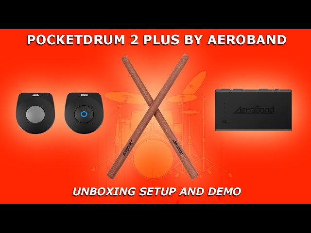 POCKETDRUM 2 PLUS by AEROBAND | Unboxing Setup and