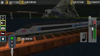 Lokomotif Kontrol Susah kereta api Euro Simulator screenshot 2