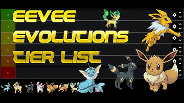 Eevee Evolutions Tier List
