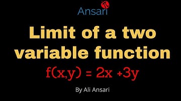 Limit of a two variable function using polar