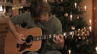 Video thumbnail of "God Rest Ye Merry Gentlemen Acoustic Guitar"