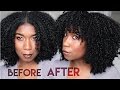 How I Shape My Wash And Go | No Picks, No Heat, No Teasing - BIG CURLY HAIR