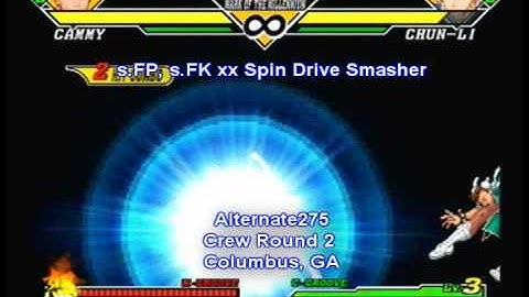 CvS2 - Cammy Link Combos - Capture Card Test