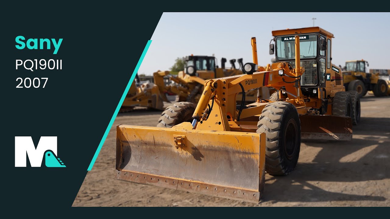 Sany PQ190II Motor Grader | 2007