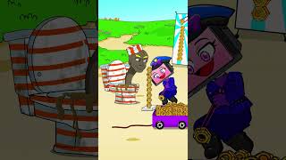 Steve Play Jigsaw Puzzle And Skibidi Toilet Fart | Mr Beast | Minecraft Animation #shorts #funny screenshot 3