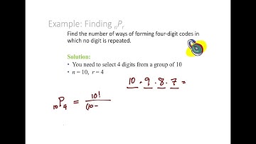 Video Lesson for 3 4  Additional Topics in Probability and Counting