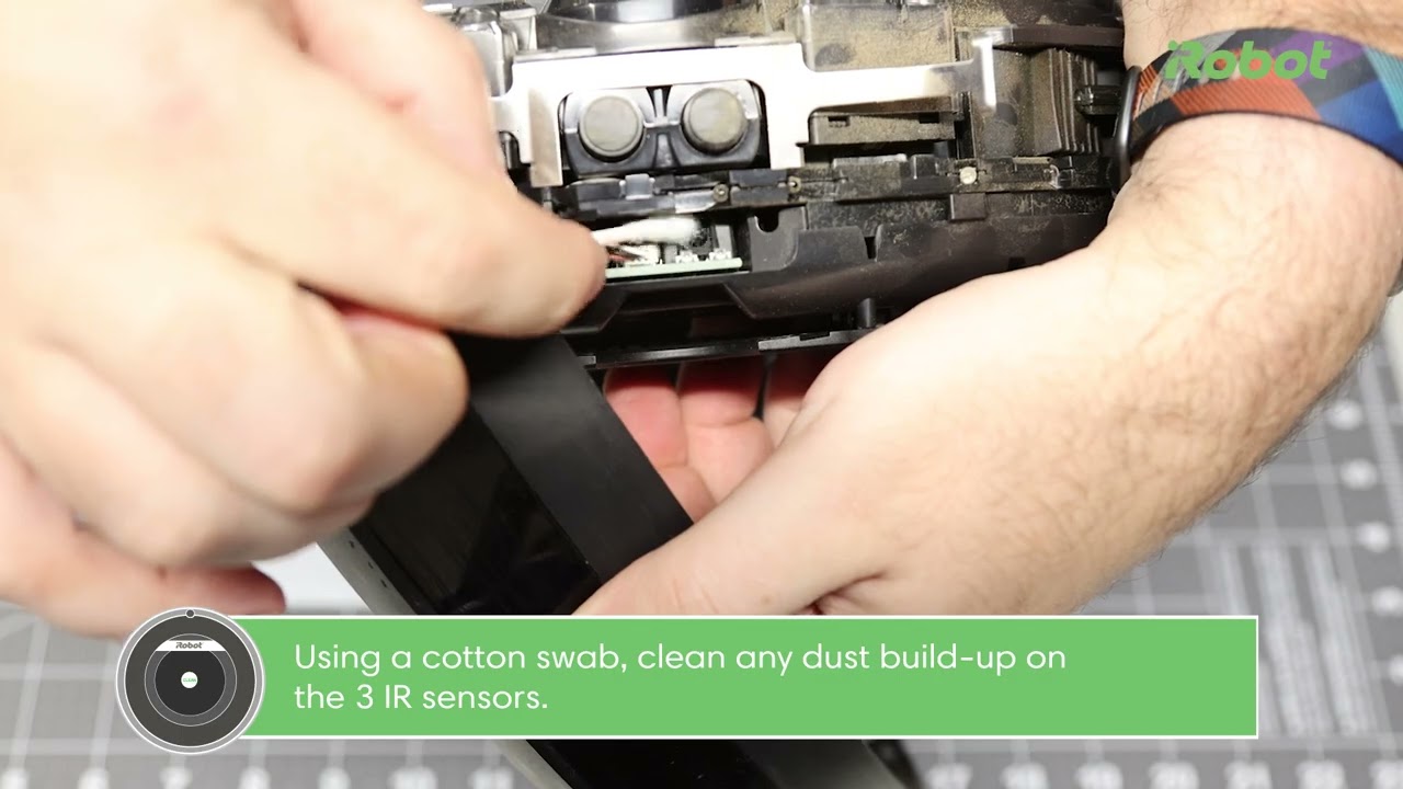 Roomba error 36 common problems and solutions infographic