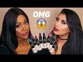 MAKEUP MAGICO CON MELISSA TANI: ANASTASIA BEVERLY HILLS MATTE LIPSTICKS SWATCHES LIGHT & DARK SKIN