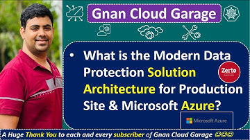 Modern Data Protection Solution Architecture: Production Site, Microsoft Azure Integration Explained