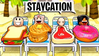 SECRET STAYCATION IN ROBLOX ALL PARTS | Roblox Funny Moments
