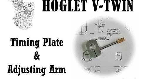#90 Part 4 - Hoglet V-twin Engine - Timing Plate and Adjusting Arm