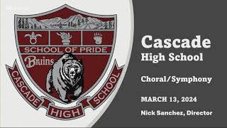 Cascade Choir and Symphony 3 13 24