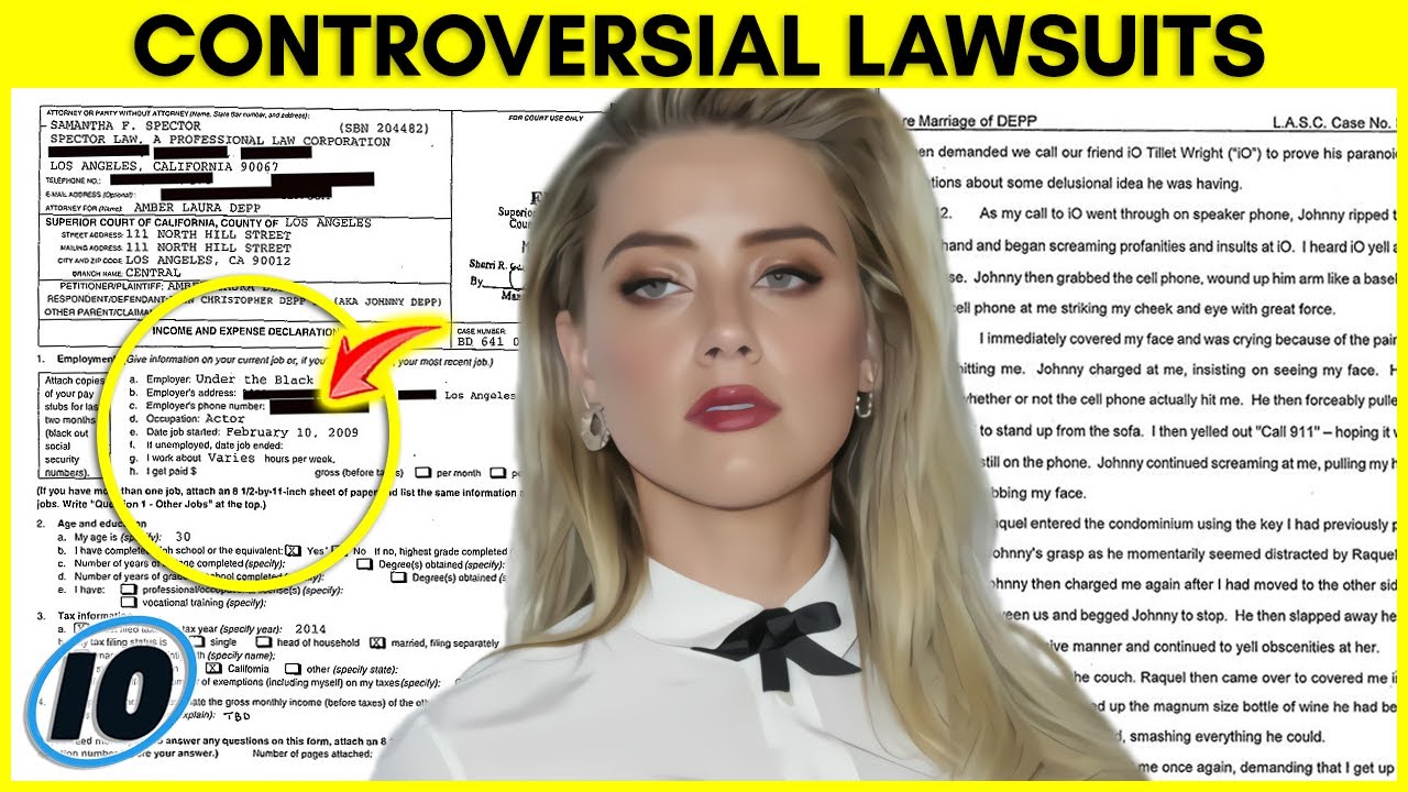 Top 10 Most Controversial Celebrity Lawsuits | InformOverload - YouTube