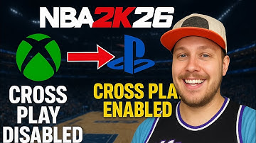 HOW TO *ENABLE CROSSPLAY ON NBA* 2k26 EASIEST WAY For XBOX and PS5 Players to Squad Up in 2026 #nba 