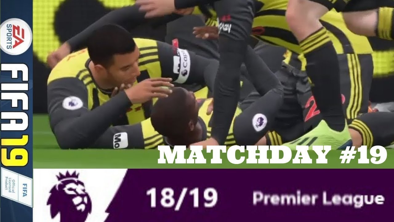 HORNETS STING CHELSEA: MATCHDAY 19 PREMIER LEAGUE #ePL (FIFA 19) - YouTube