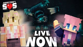 Oli and LDShadowLady RISK IT ALL! | Minecraft SOS LIVE