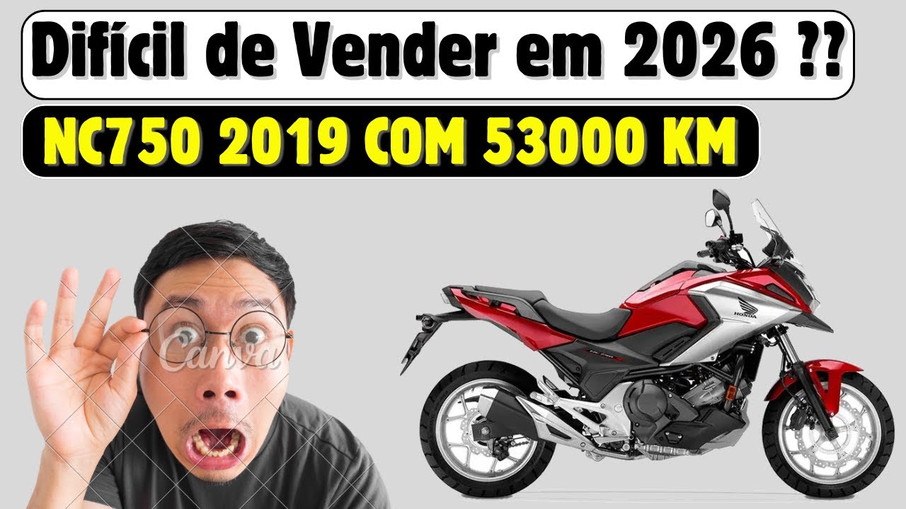 NC750x Com Mais de 50000 Km Vale A Pena Comprar Desvalorização Valores Revenda #nc750x