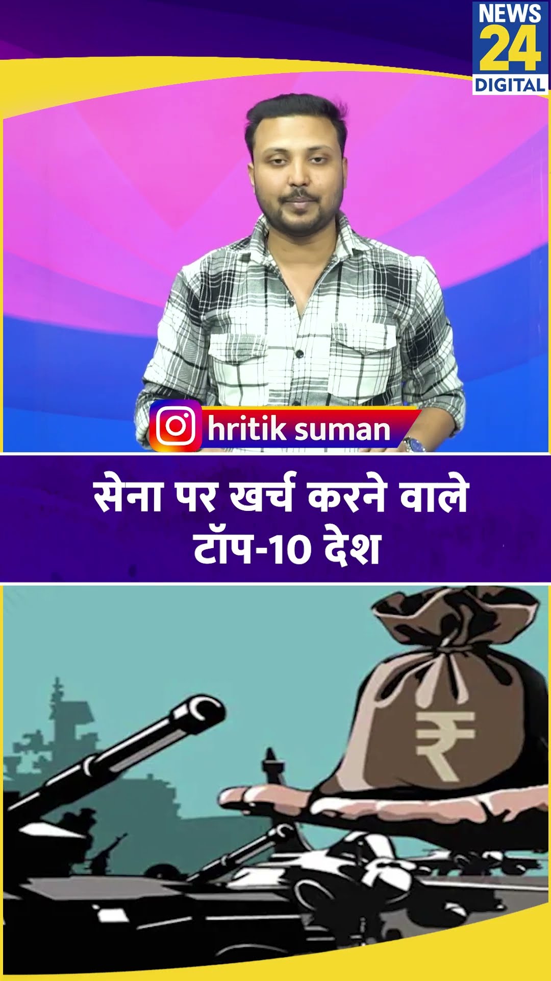 दुनिया के 10 सबसे ज्यादा सेना Budget वाले देशों की Ranking देखिए, कितने नंबर पर भारत ?