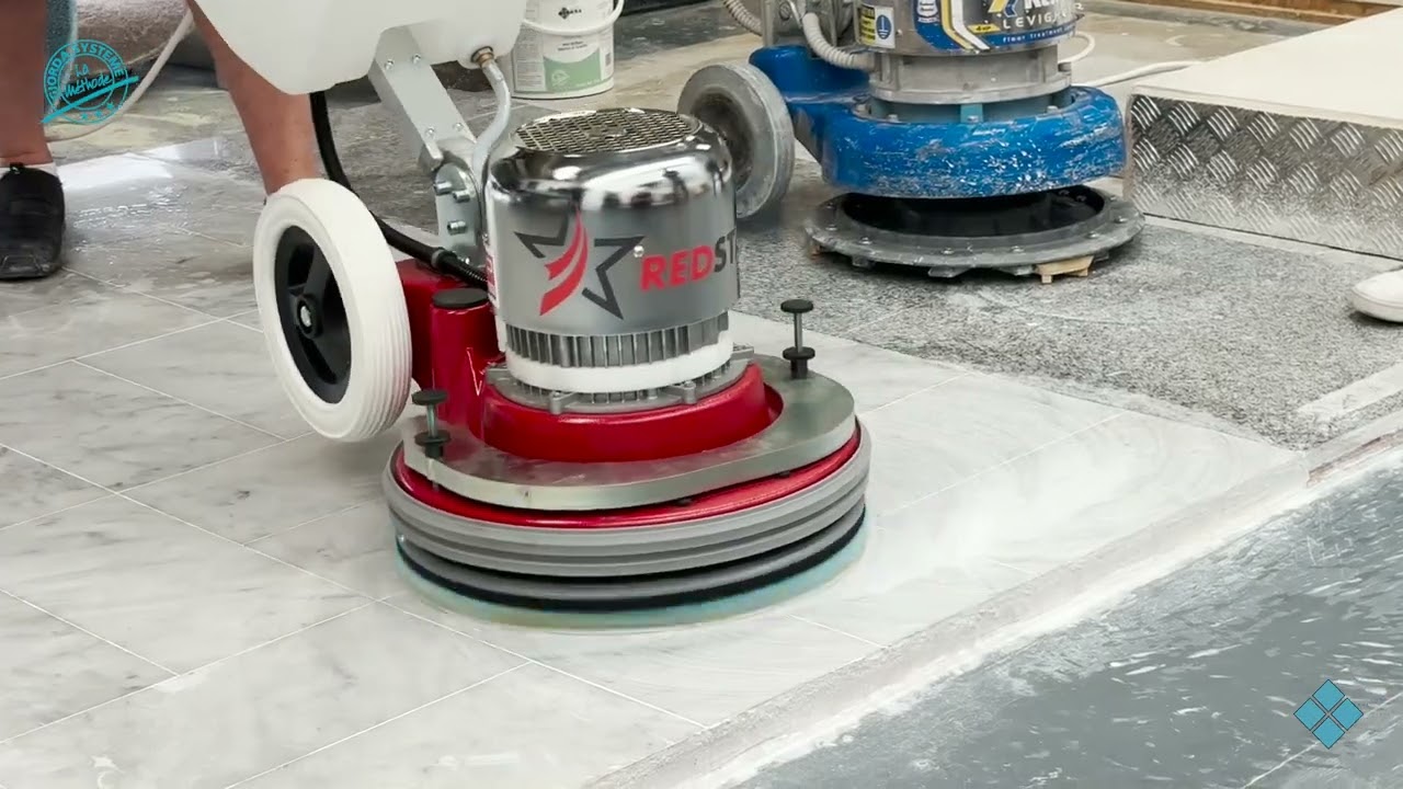 Formation Professionnelle Rénovation de Sols avec des Pads Diamantés - Groupe Giorda