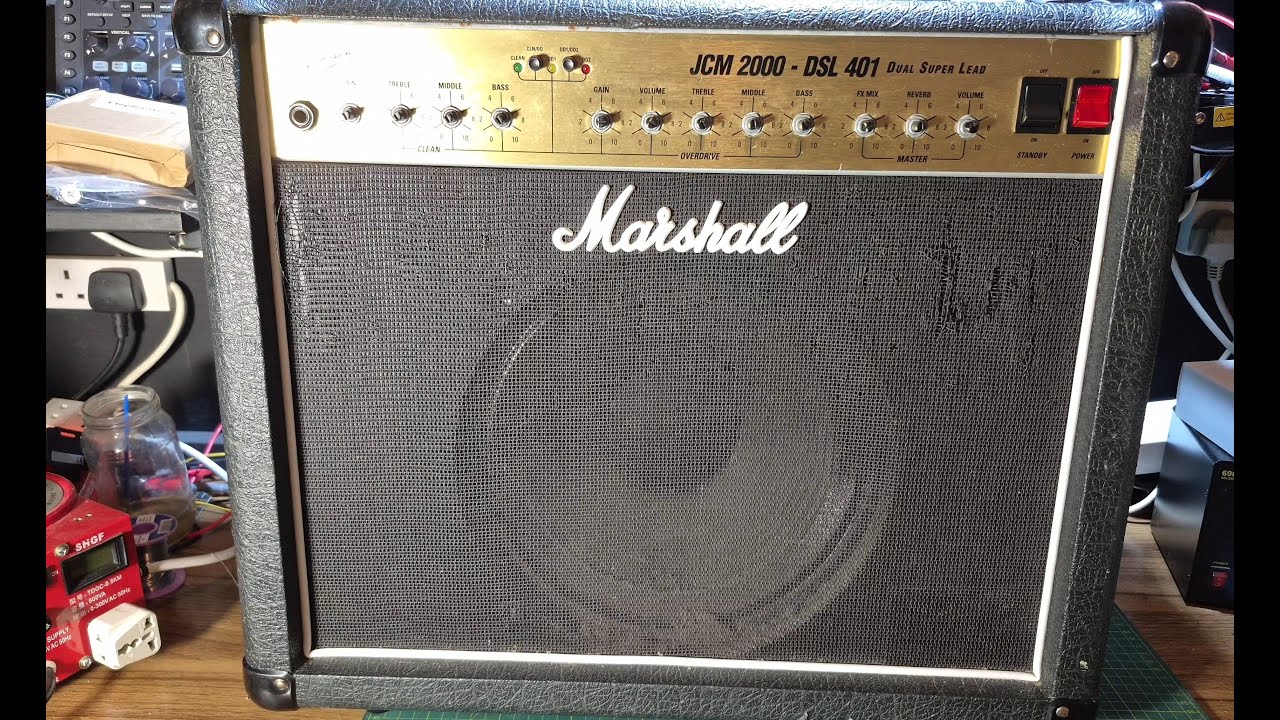 スピーカー・ウーファー Marshall DSL401 Marshall JCM200 DSL401 Dual Super Lead 1 X 12 combo Low Output