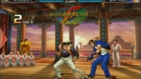 2002 UM - ROBERT GARCIA BASIC CHAIN COMBO - KOF-BR IMAGE COMBOS