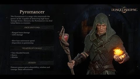 Pyromancer Zero to Hero Episode 1 - Dungeonborne