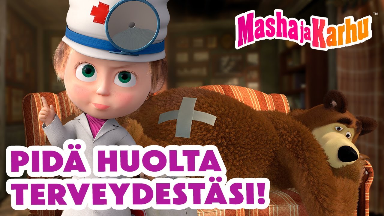 Masha ja Karhu 👧🐻 Pidä huolta terveydestäsi! ‍💊 🤧  Paras jaksokokoelma 📽️ Masha and the Bear