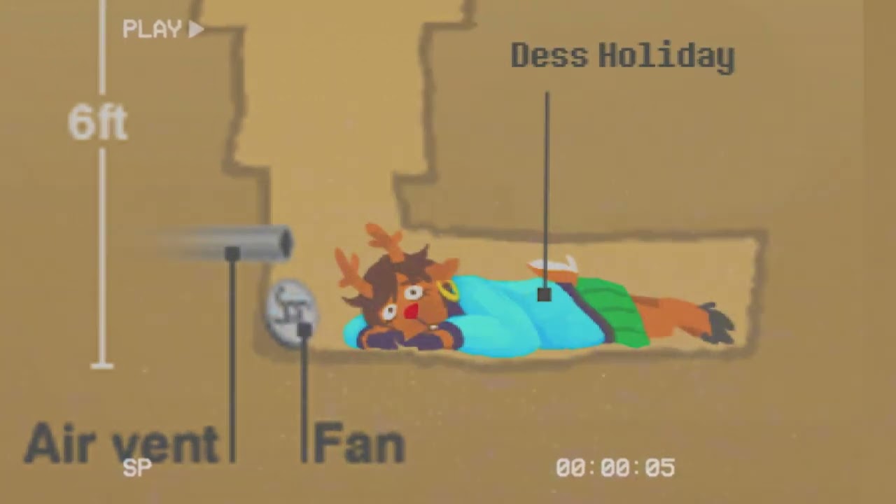 December Holiday's Hiding Place