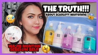 [Review] Scarlett Whitening Body Lotion, Body Scrub, Shower Scrub | Khansamanda